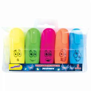 Набор текстовыделителей 5цв. Юнландия 